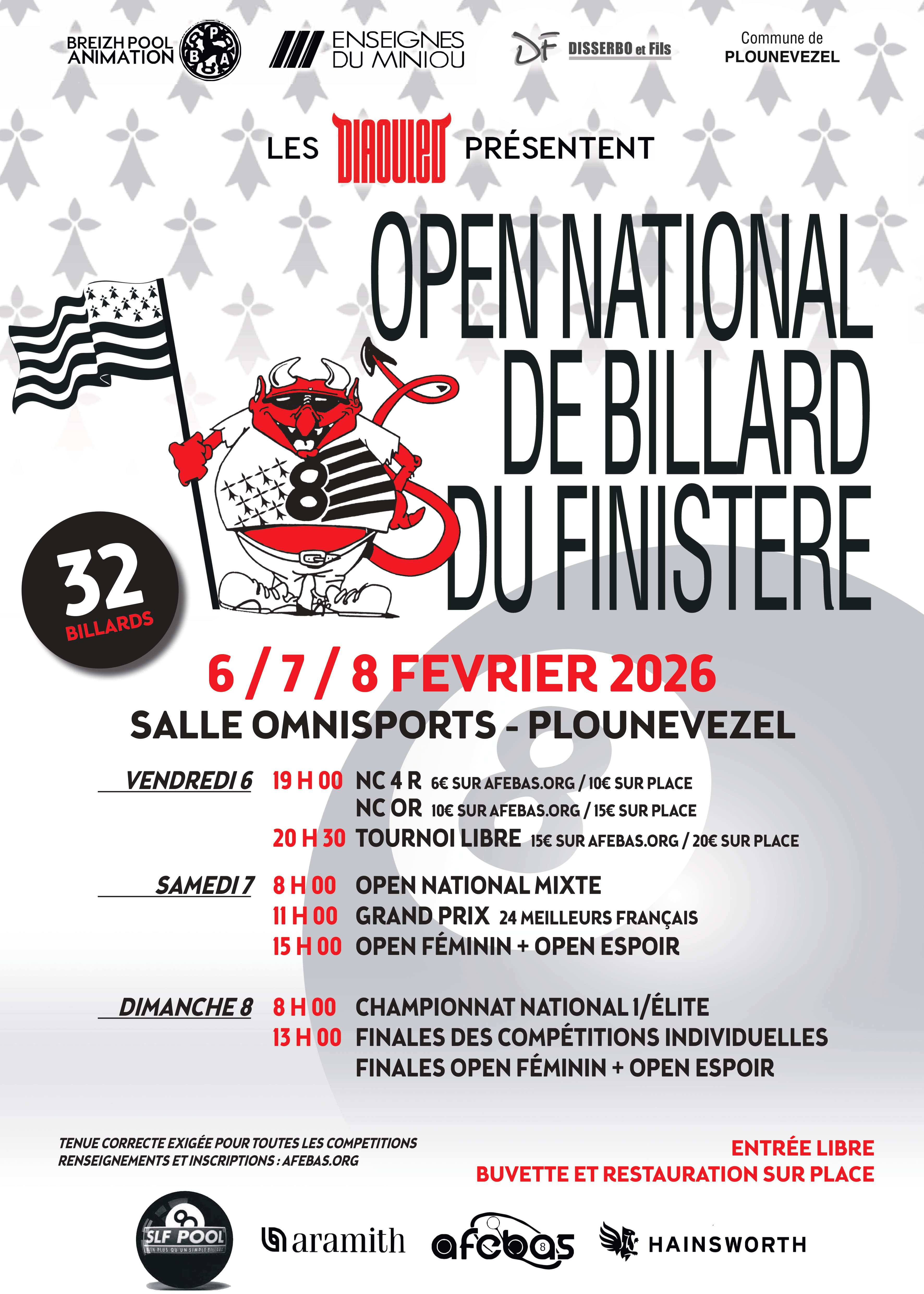 Affiche du tournoi