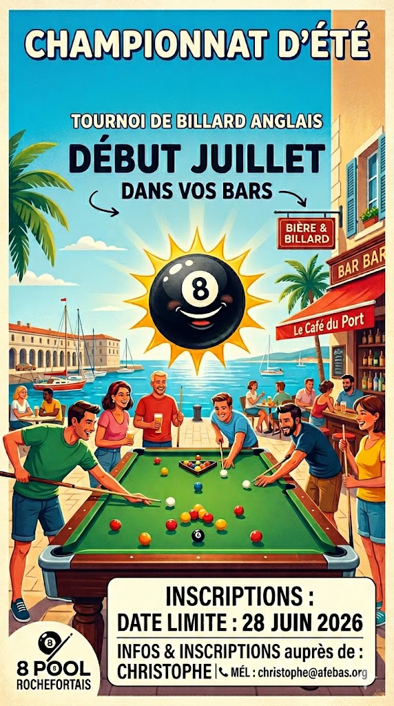 Affiche tournoi AFEBAS